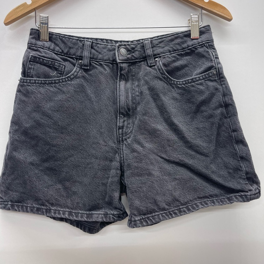 Divided Black Washed Denim Shorts - Picture 1 of 3